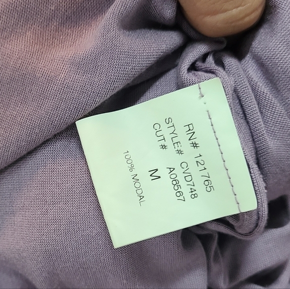 Poleci 100% Modal Halter Mauve Dress - Picture 3 of 11